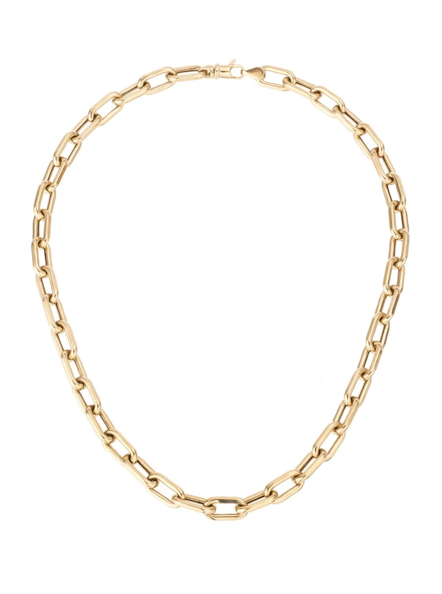 Accessories Adina Reyter  7Mm Italian Chain Link Necklace • Charylilyshop